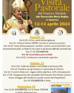 Gli appuntamenti di S. E. Mons. Seccia nella comunità di Squinzano.  #visitapastoralelecce #diocesilecce #squinzano