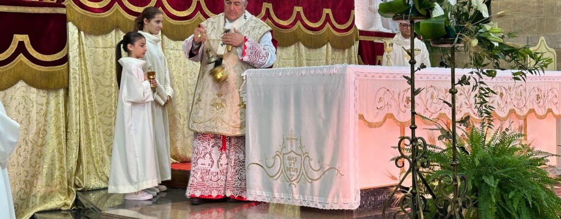 Si conclude la Visita Pastorale nella parrocchia di San Michele Arcangelo di Trepuzzi con la Santa Messa e subito dopo a