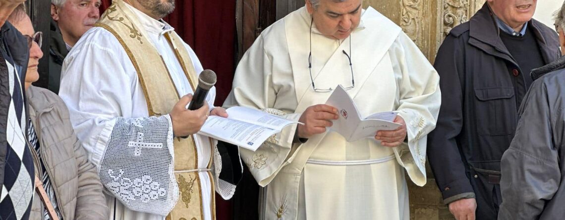 Visita Pastorale Lecce: Accoglienza del nostro Pastore e Vescovo Michele.