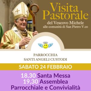 #VisitaPastorale
L’appuntamento più bello e più atteso dall’Arcivescovo - e anche da noi! - sarà l’assemblea parrocchial